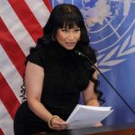 Nicki Minaj raises alarm at the United Nations