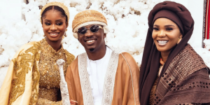 Jux  Priscilla and iyabo ojo 